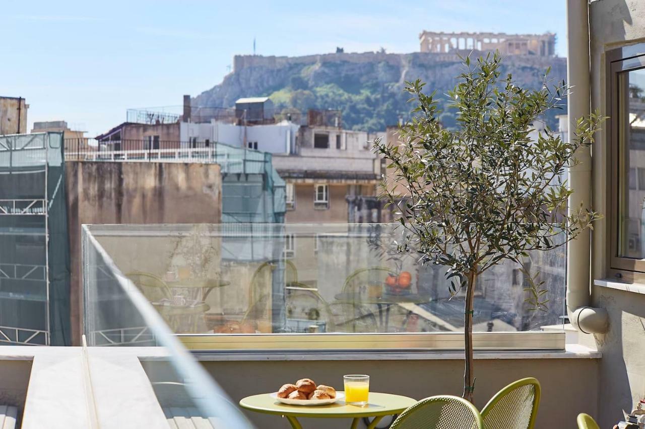 Old Athens Style 1Bdr With Acropolis View Rooftop! ภายนอก รูปภาพ